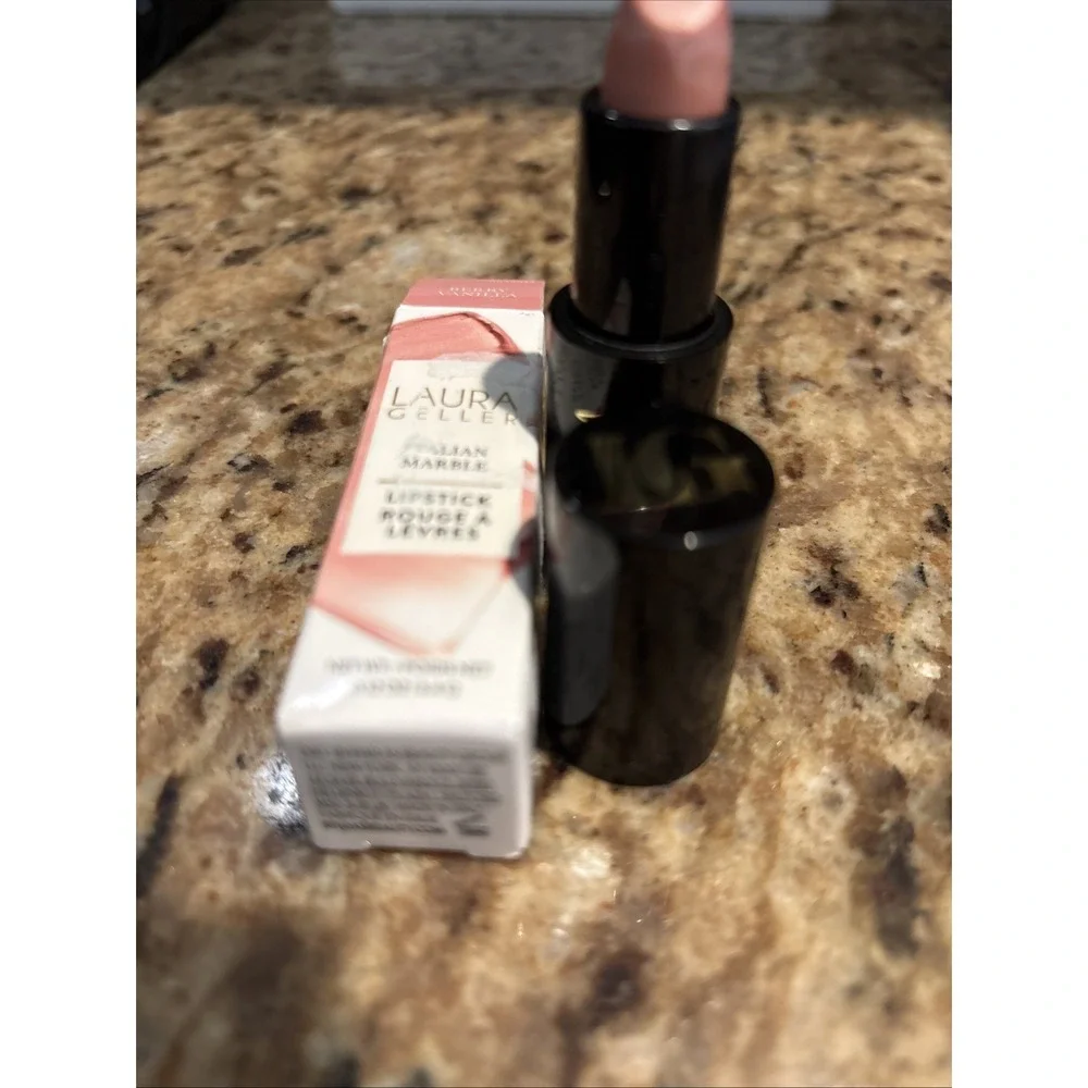 Laura Geller BERRY VANILLA Italian Marble Lipstick full size 3.4 g / 0.12 oz NIB